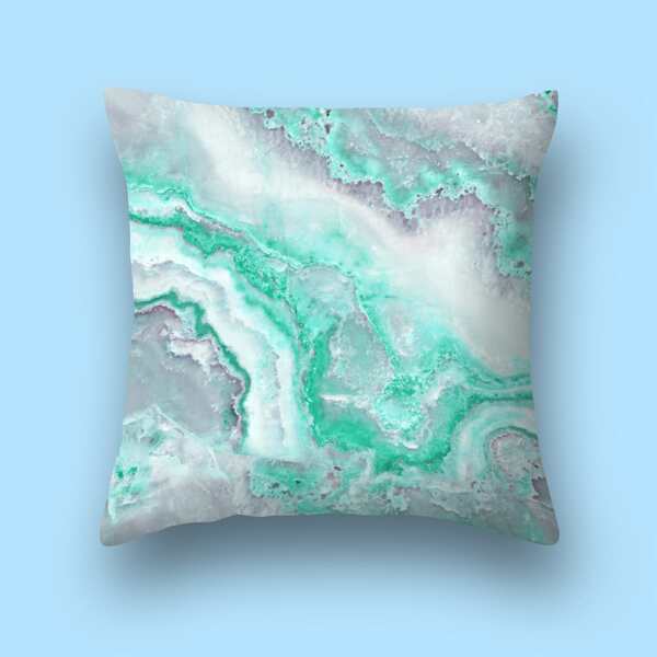 

Marble Pattern Cushion Cover Without Filler, Multicolor