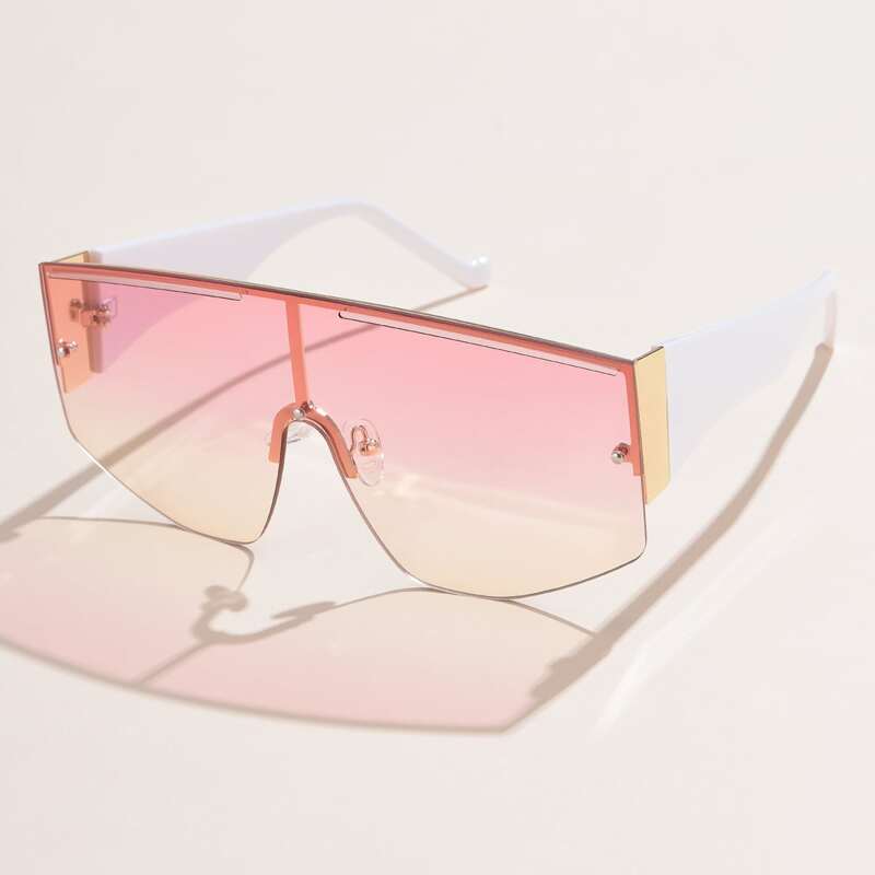 

Flat Top Tinted Lens Sunglasses
