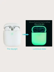 Case Compatible With Airpods, Airpods Not Included - Green - View 3