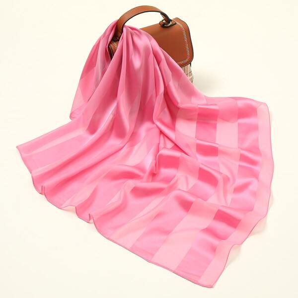 

Striped Print Bandana, Pink