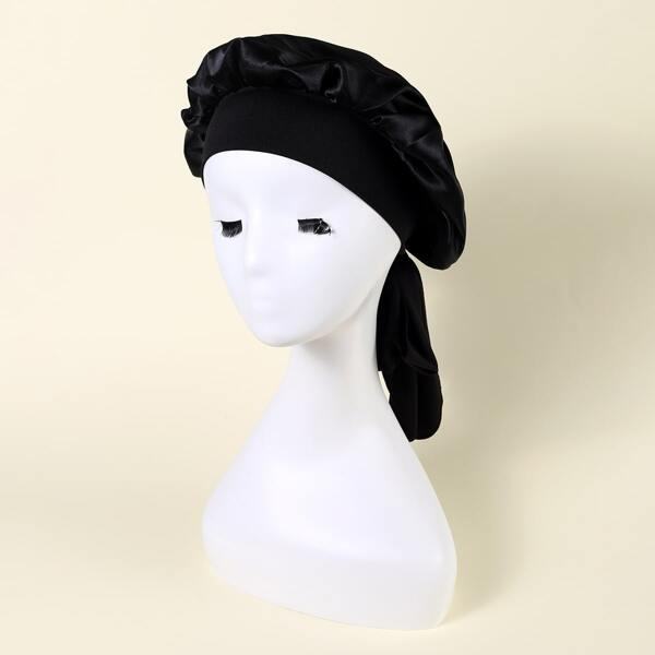 

Solid Hair Bonnet, Black