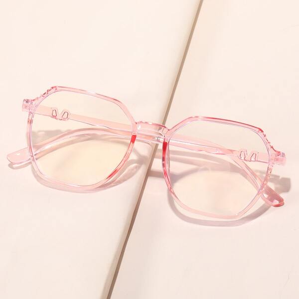 

Geometric Frame Anti-Blue Light Eyeglasses