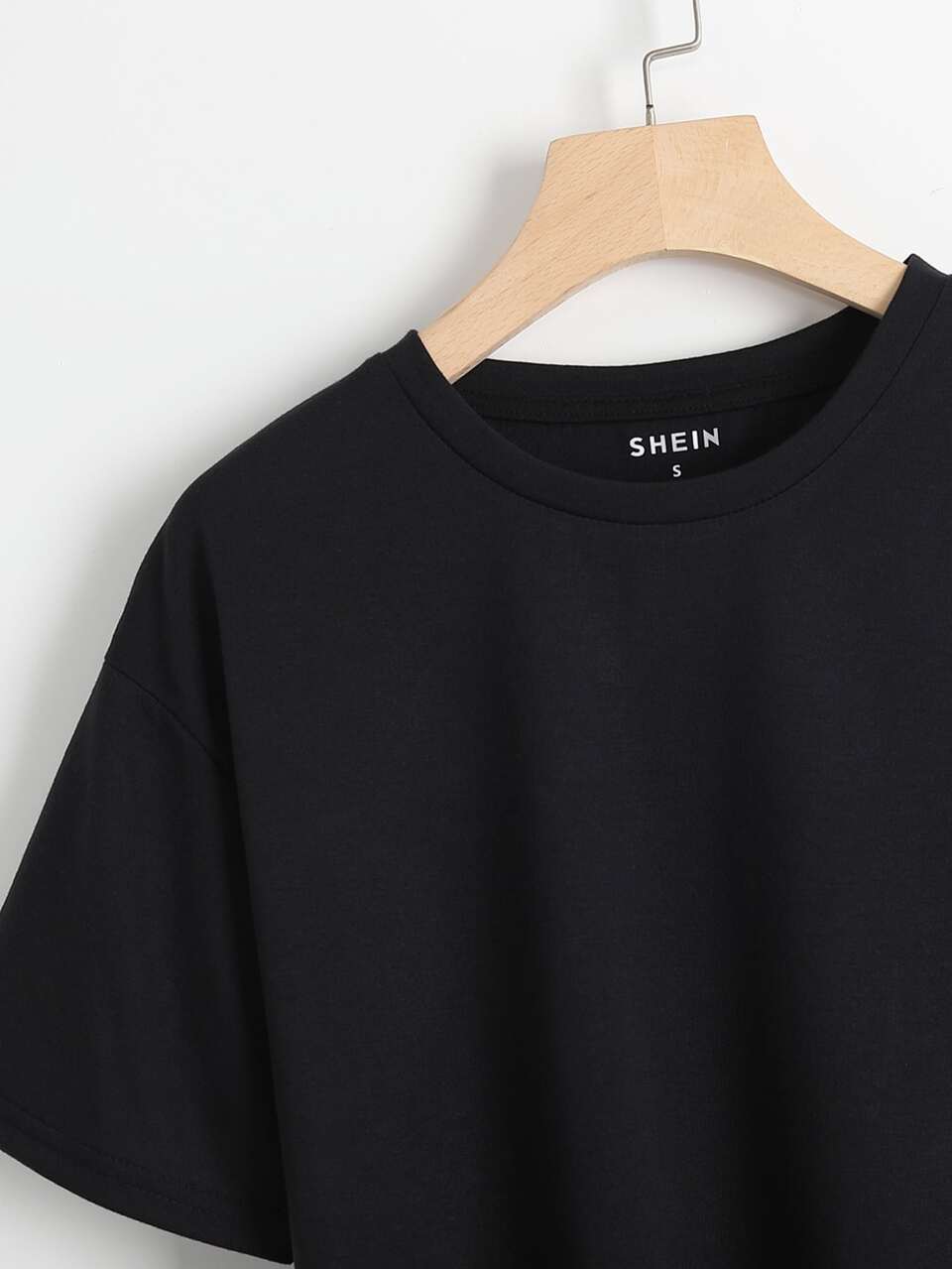 Solid Round Neck Tee