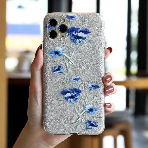 

Flower Print Phone Case, Multicolor