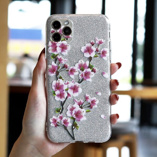 

Flower Print Phone Case, Multicolor