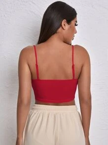 Muchica 短版吊帶上衣