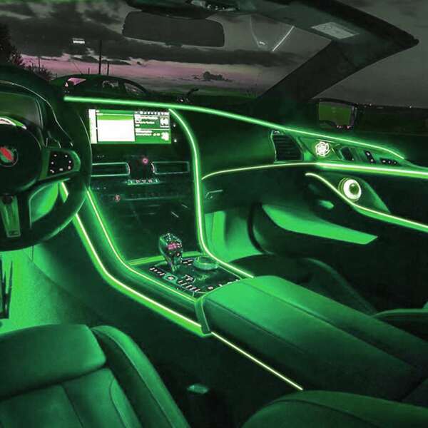 

1pc Led Car Light, Green