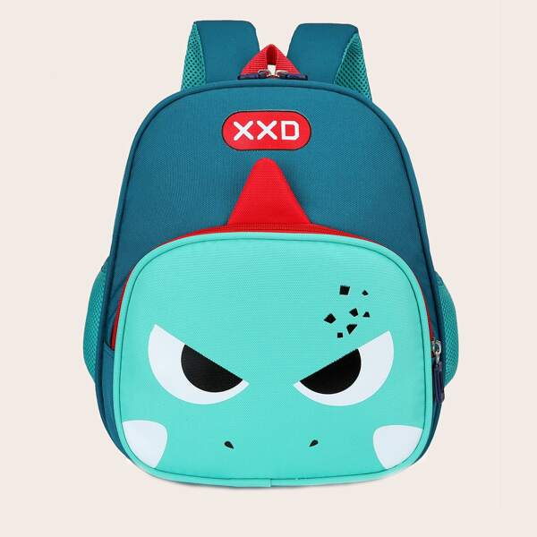 

Boys Cartoon Graphic Backpack, Green