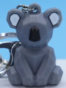 Cartoon Charm Keychain - Multicolor - View 3