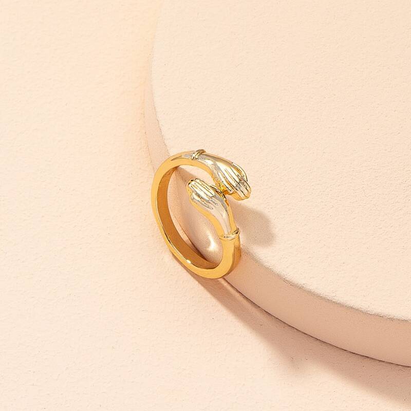 

1pc Simple Ring, Gold