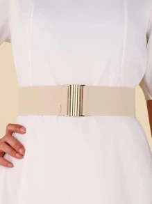 Cinturón corsé elástico - Caqui - Ver 1