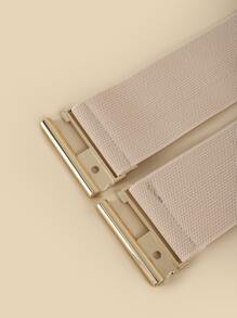 Cinturón corsé elástico - Caqui - Ver 3