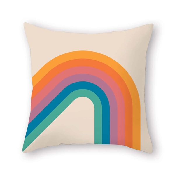 

Abstract Pattern Cushion Cover Without Filler, Multicolor