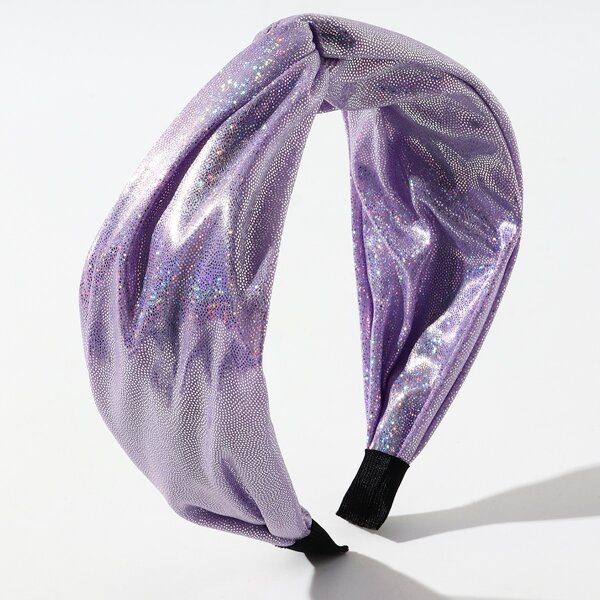 

1pc Twist Headband, Purple