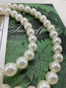 Faux Pearl Decor Bag Strap Bag Accessories DIY Accessories Adjustable Replacement Shoulder Strap Stylish Durable - Gold - View 5