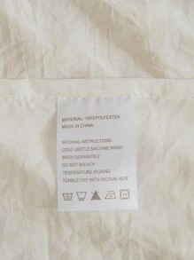 Pom Pom Bed Skirt - Beige - View 7