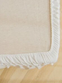 Pom Pom Bed Skirt - Beige - View 8
