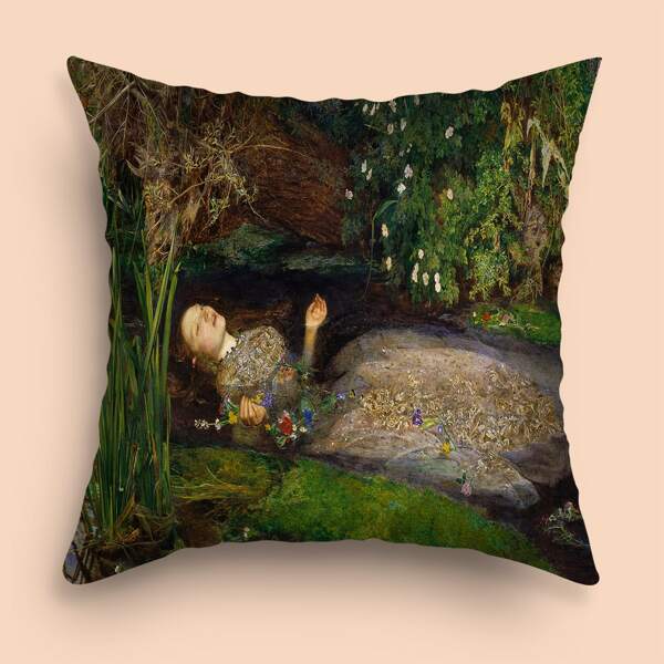 

Figure Graphic Cushion Cover Without Filler, Multicolor