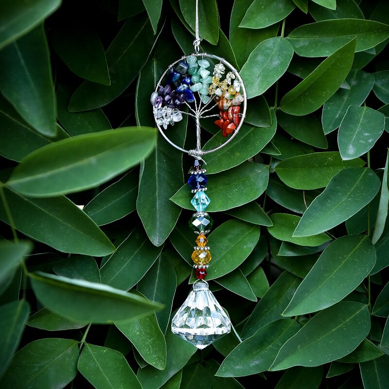 

1pc Crystal Design Wall Hanging, Multicolor