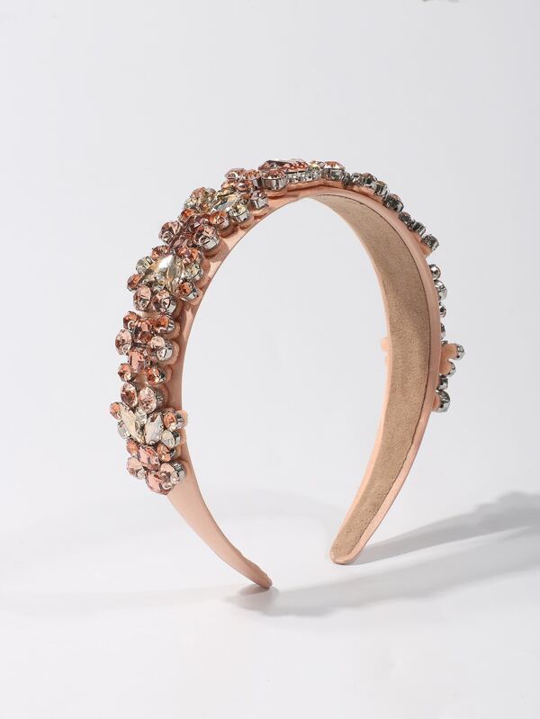 Rhinestone Decor Headband SHEIN USA