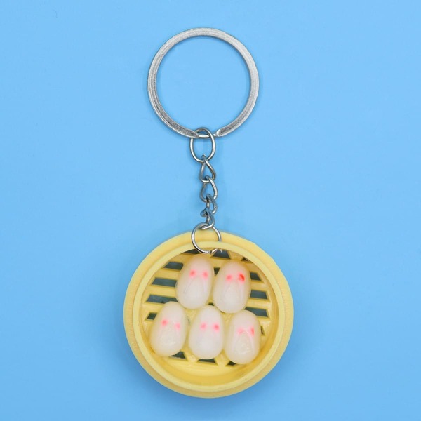 

Food Charm Keychain, Multicolor