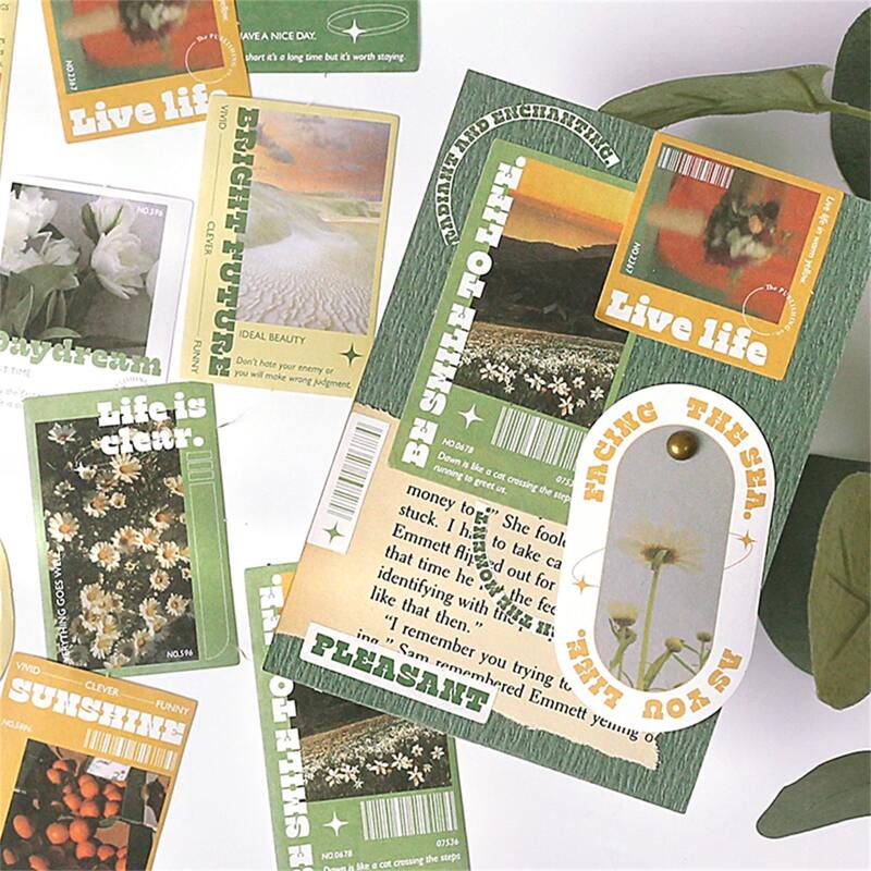

1pack Mixed Pattern Random Sticker, Multicolor