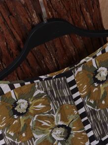 Mulvari 大碼印花V領襯衫 - 彩色 - 查看 4