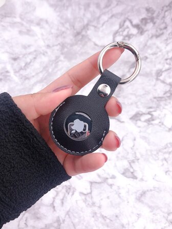 محفظة اير تاق ابل بلون موحد