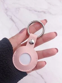 Solid Case Compatible With Apple Airtag - Pink - View 2