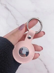 Solid Case Compatible With Apple Airtag - Pink - View 5