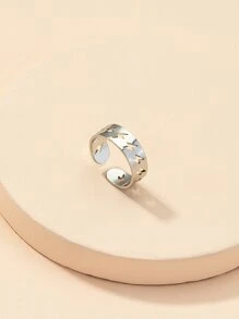 1入組開口戒指 - 銀色 - 查看 1