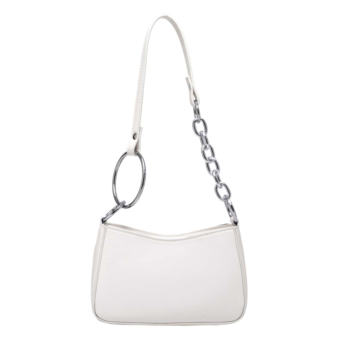 

Minimalist Shoulder Bag, White