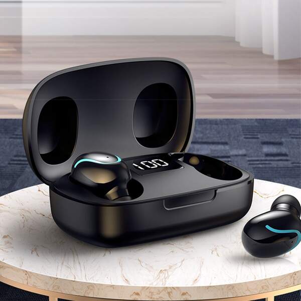 

Наушники Bluetooth с цифровым дисплеем, Чёрный