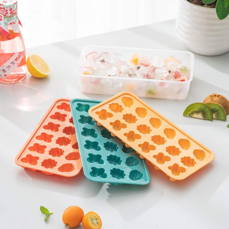 

1pcs 18 Grid Ice Mold, Multicolor