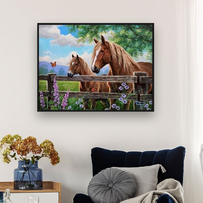 

Horse DIY Diamond Painting, Multicolor