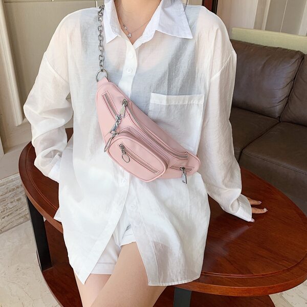 

Minimalist Fanny Pack, Pink