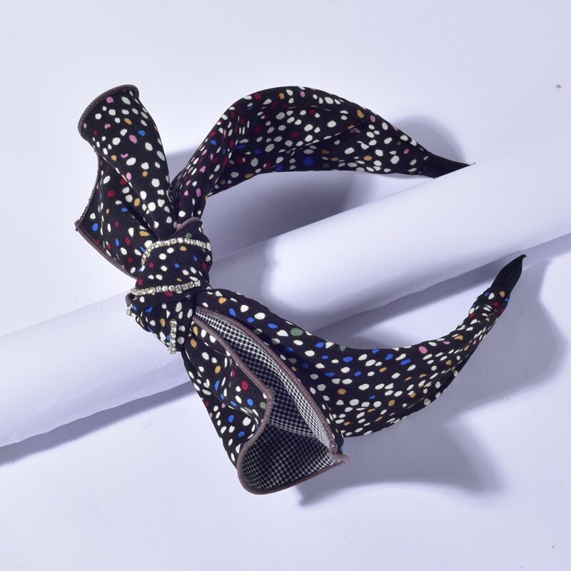

Graphic Bow Decor Headband, Multicolor