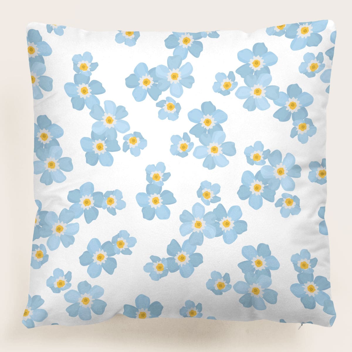 

Floral Cushion Cover Without Filler, Multicolor