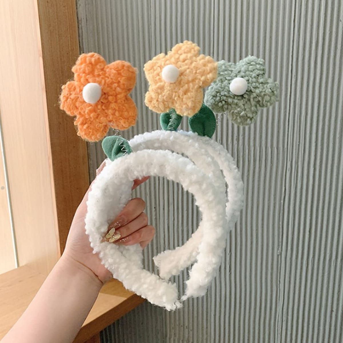 

1pc Random Floral Decor Headband, Multicolor