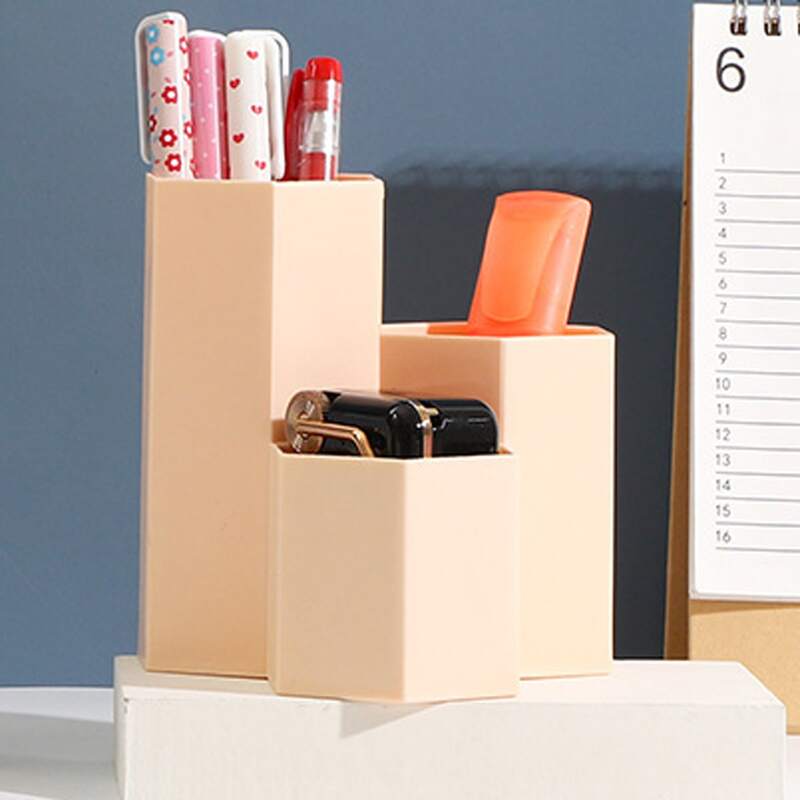

Desktop Storage Box, Beige
