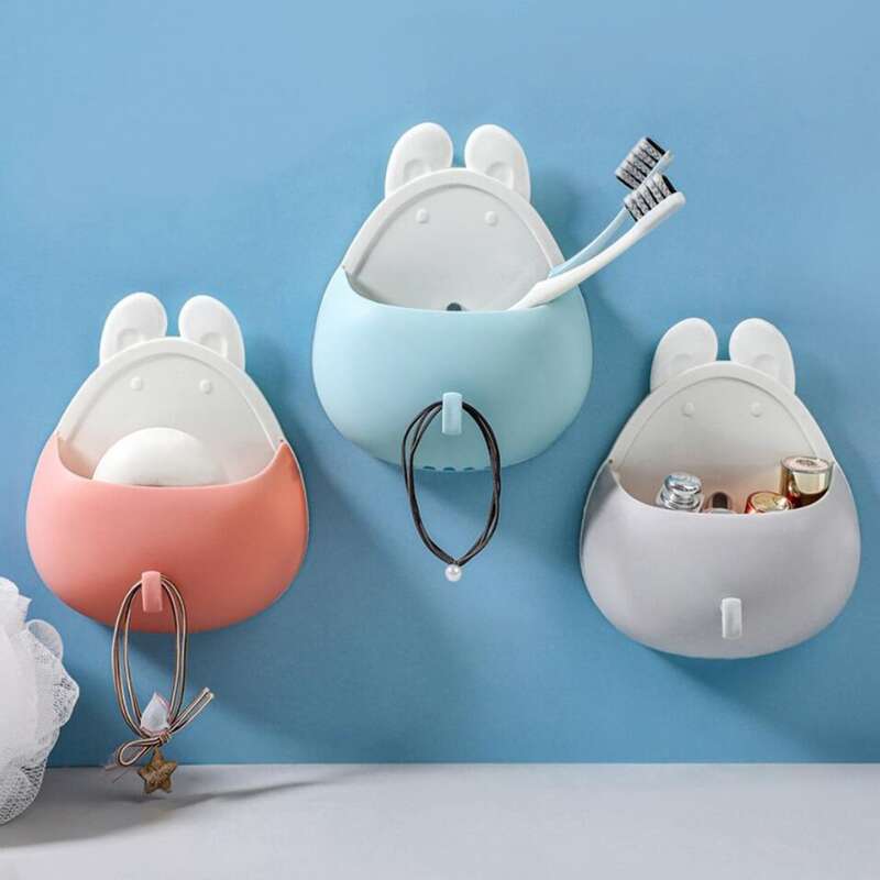 

1pc Random Cartoon Bath Storage Box, Multicolor
