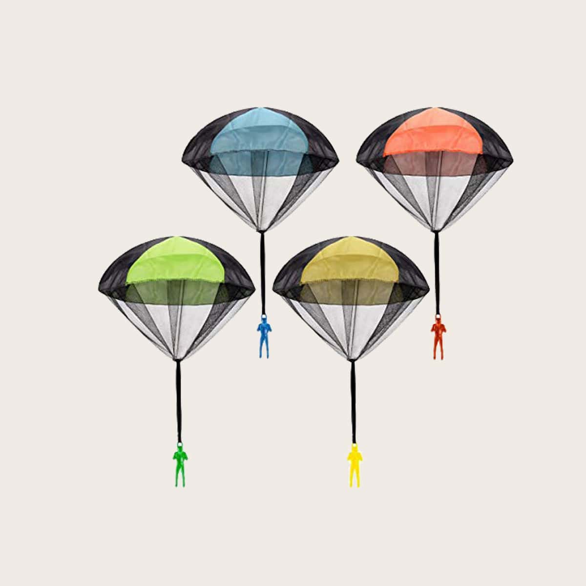 

1pc Random Color Parachute Toy, Multicolor