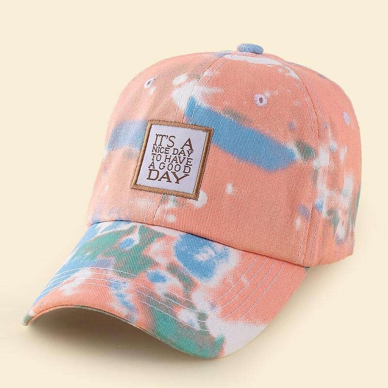 

Tie Dye Baseball Cap, Multicolor