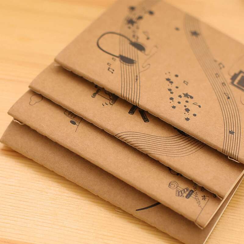 

1pc Random Graphic Notebook, Multicolor