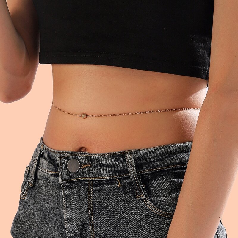 

Heart Waist Chain, Gold