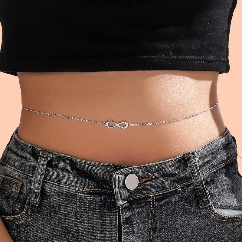 

Simple Waist Chain, Silver