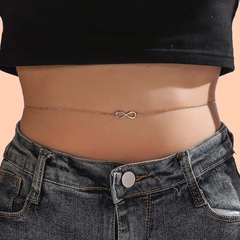 

Simple Waist Chain, Gold
