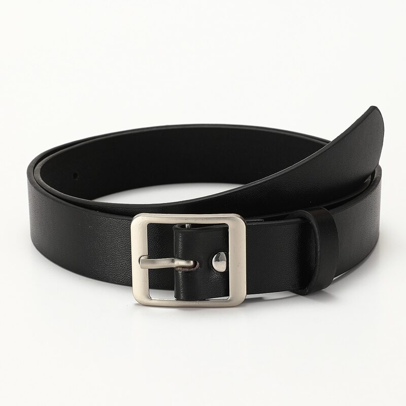 

Square Buckle Belt, Black