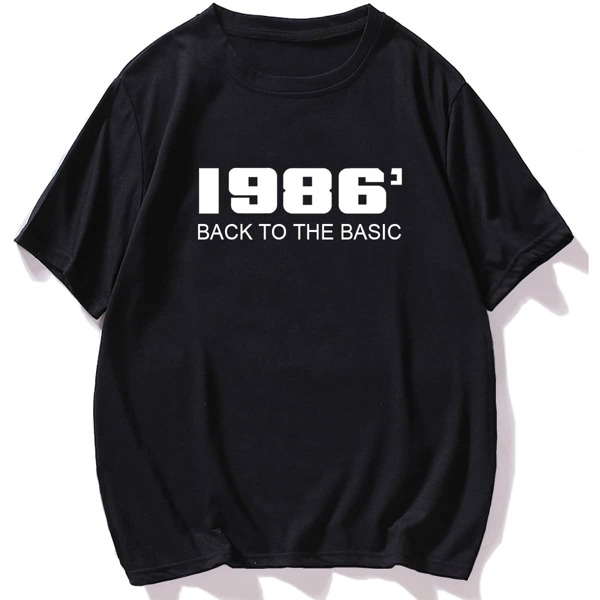 

Men Letter Graphic Tee, Black