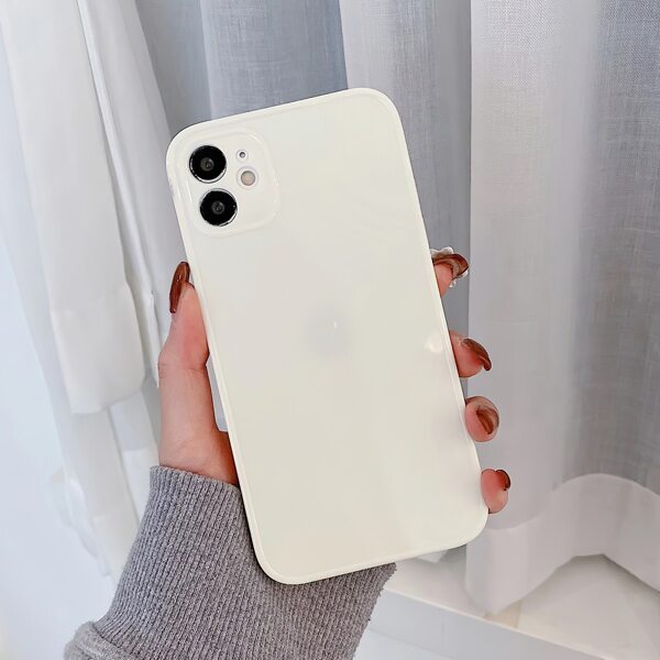 

Однотонный чехол для iPhone, Белый